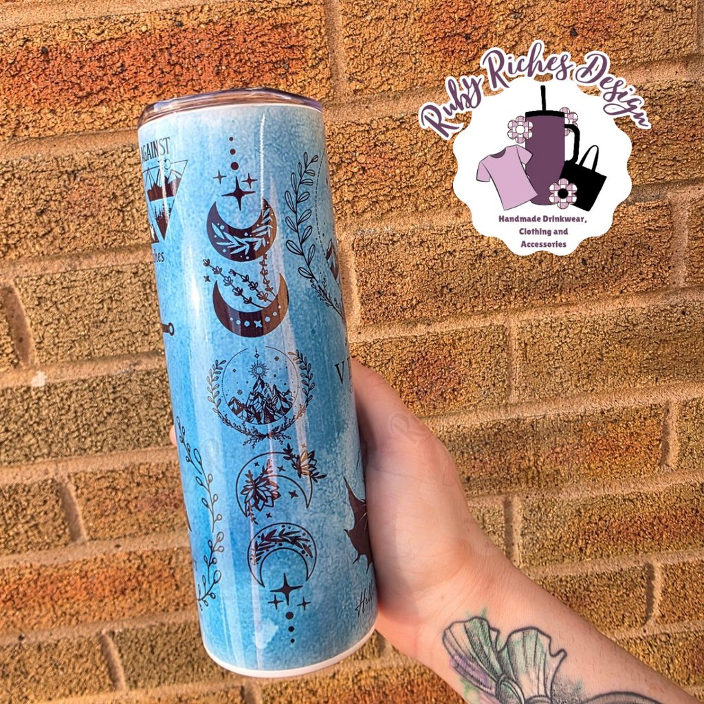 Valeris City of starlight Theme 20oz Double Wall Insulated Metal Tumbler