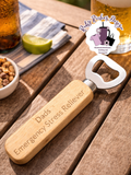 Custom Name Emergency Stress Reliever Bottle Opener