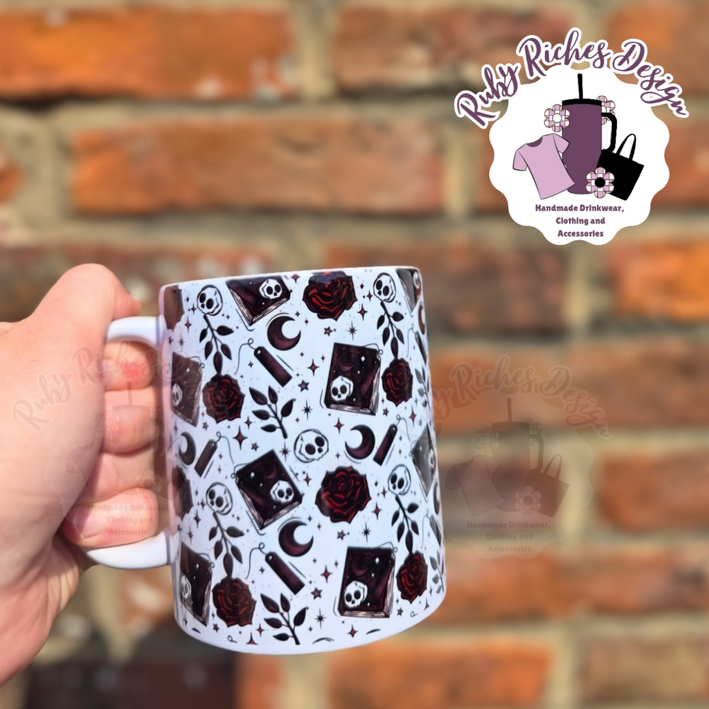 Dark romance theme cermaic mug