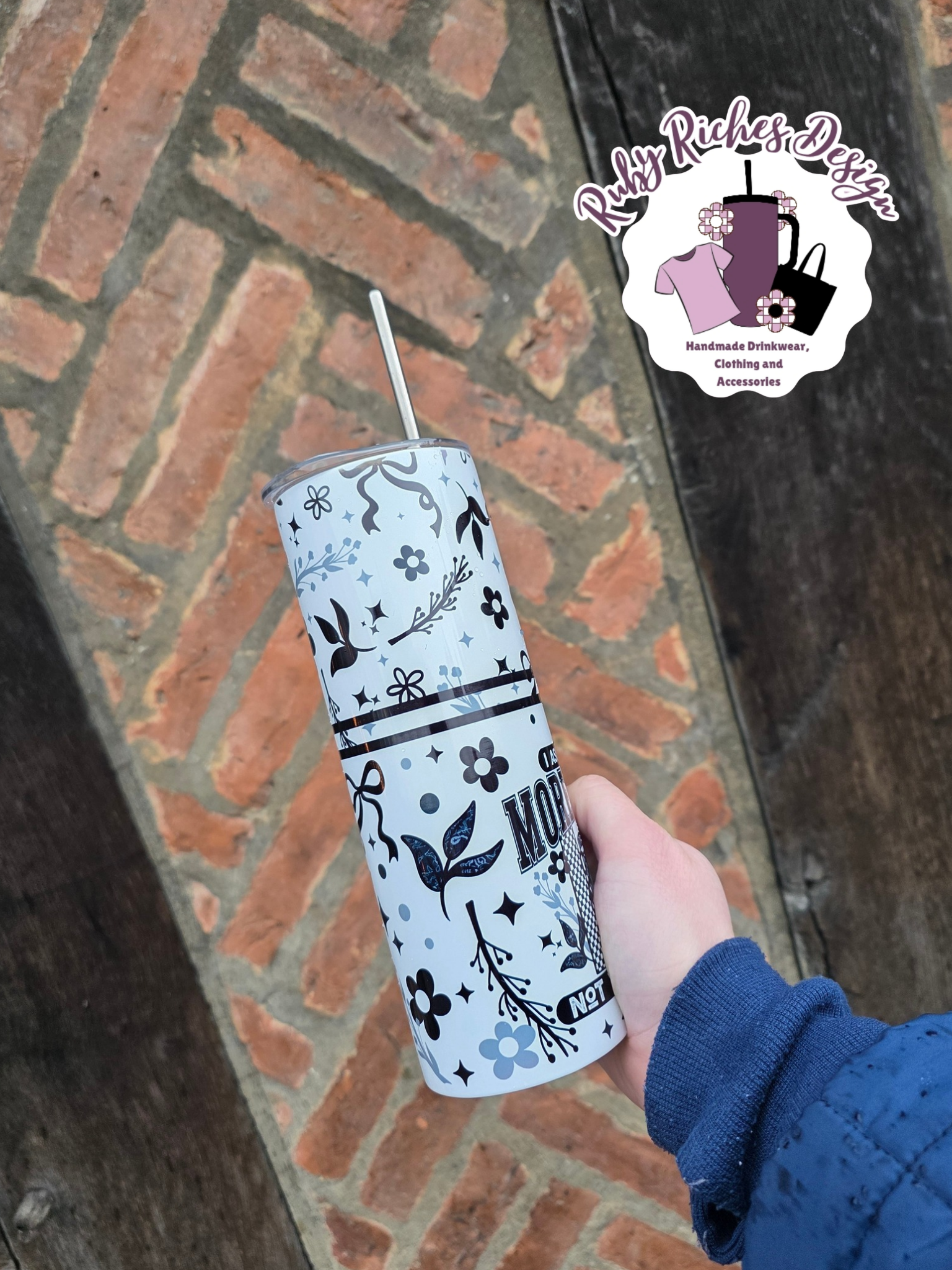 I Asked For More Books Not Your Opinion 20oz Double Wall Insulated Metal Tumbler