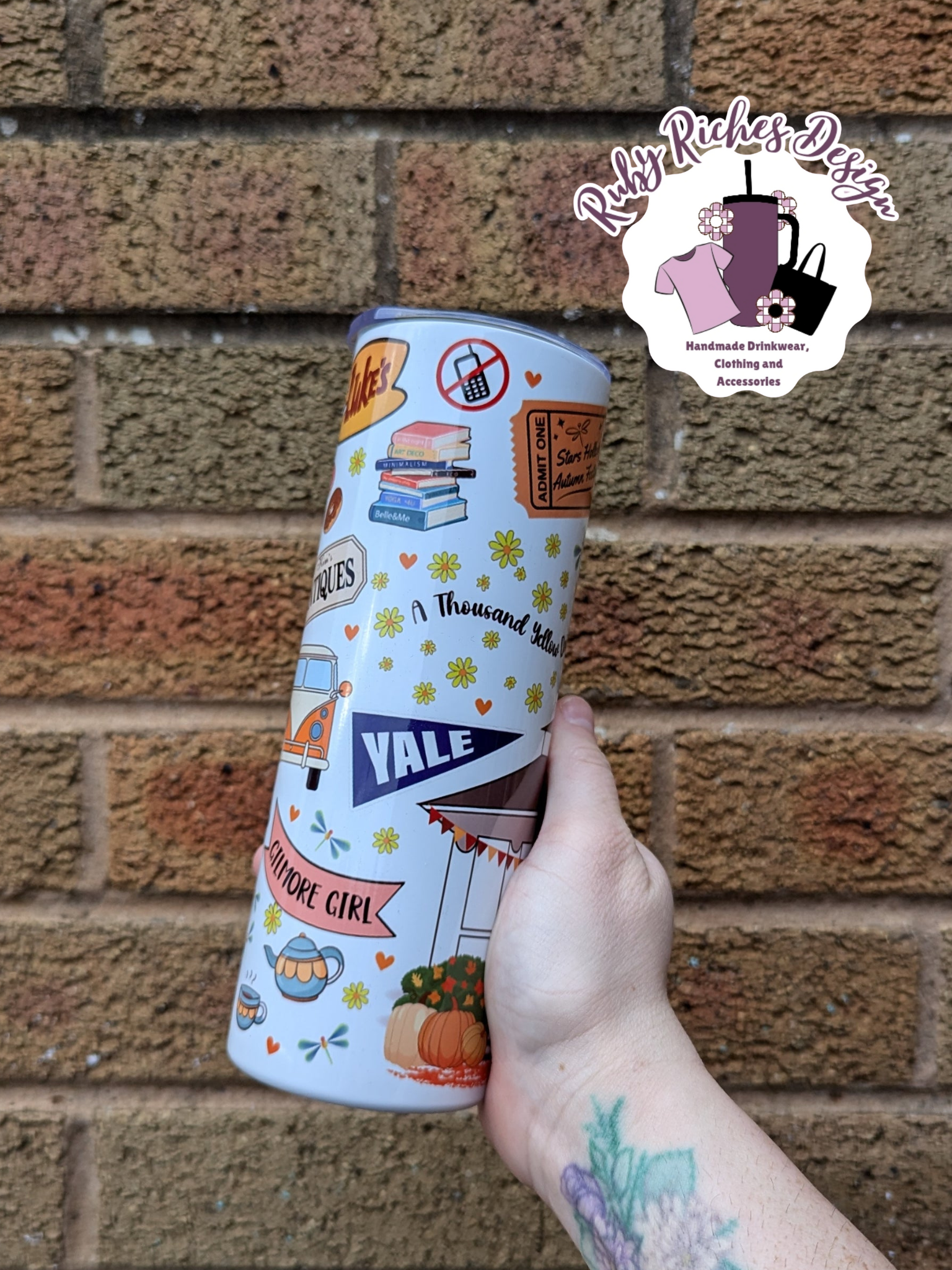 Gilmore Girls 20oz Double Wall Insulated Metal Tumbler