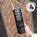 Just One More Chapter Engraved 20oz Double Wall Insulated Metal Tumbler