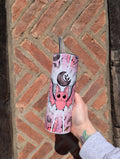 Spooky Bat 20oz Double Wall Insulated Metal Tumbler