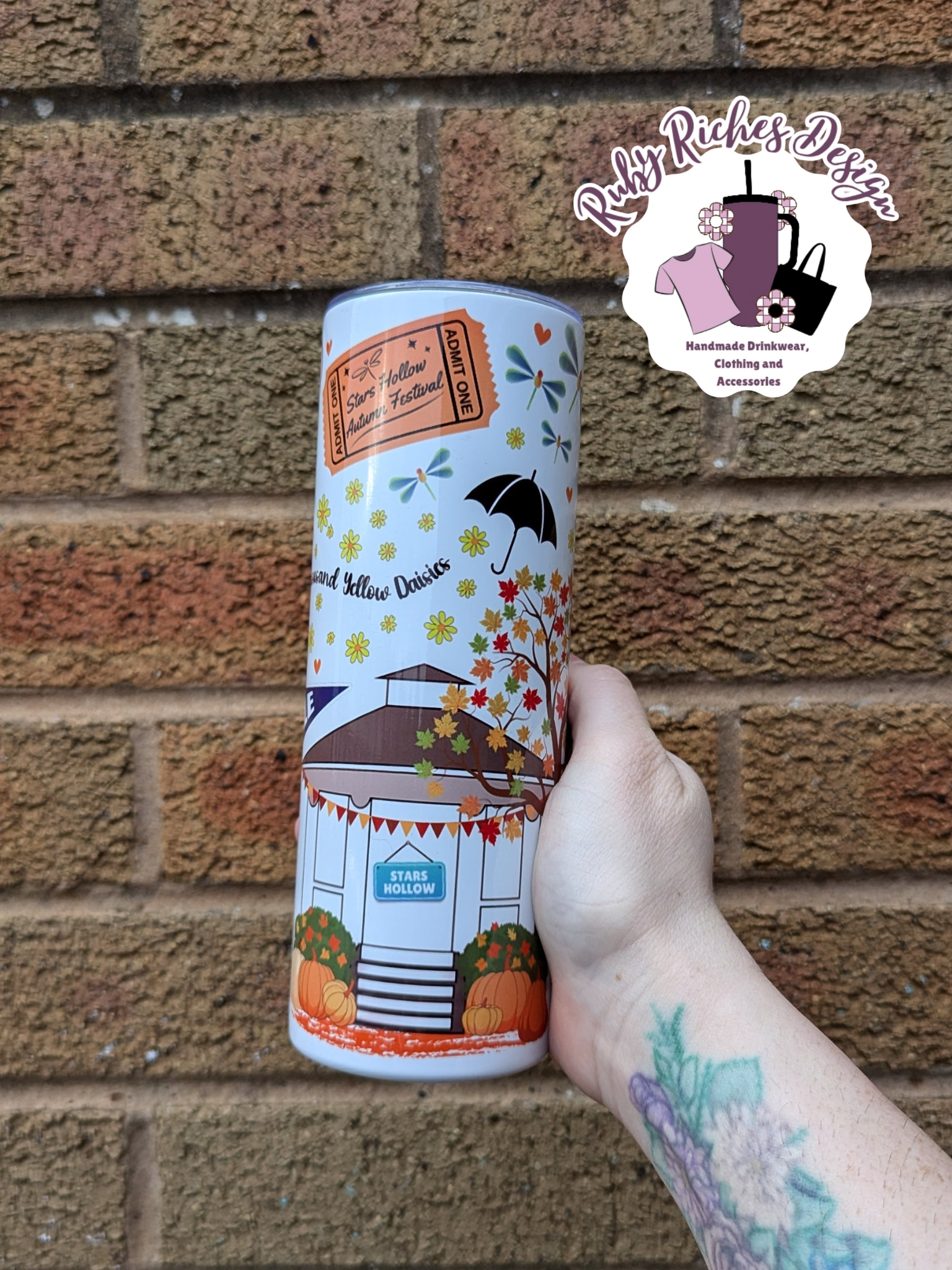 Gilmore Girls 20oz Double Wall Insulated Metal Tumbler