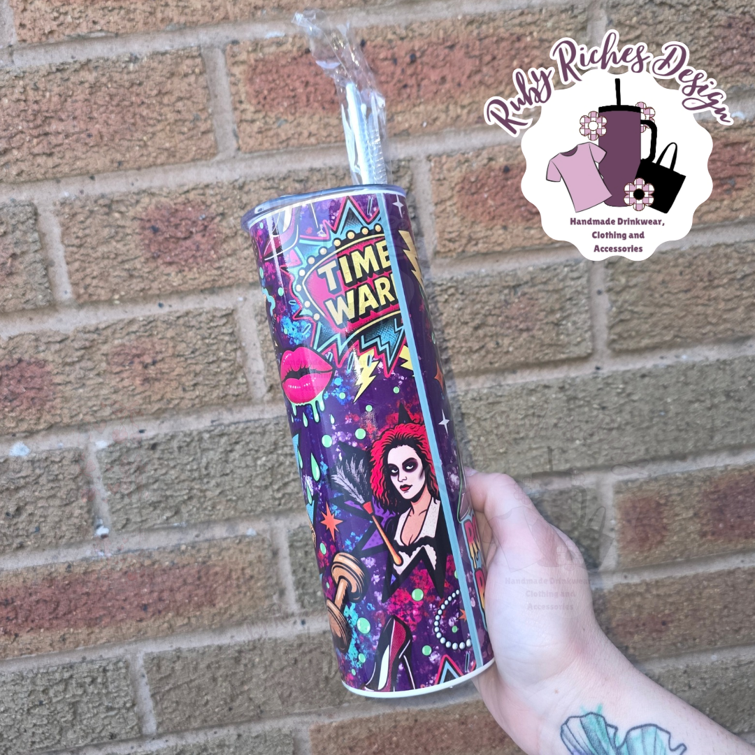 Rocky Horror Theme 20oz Double Wall Insulated Metal Tumbler