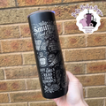 Smutty Book Club Engraved 20oz Double Wall Insulated Metal Tumbler