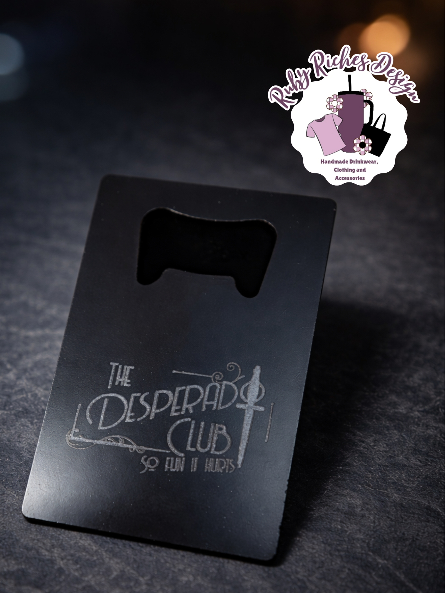 The Desperado Club Bottle Opener