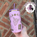Witchy Theme Gold Plated Engraved Tumbler