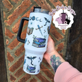 Dragon Fantasy Bookish Theme 40oz Metal Tumbler