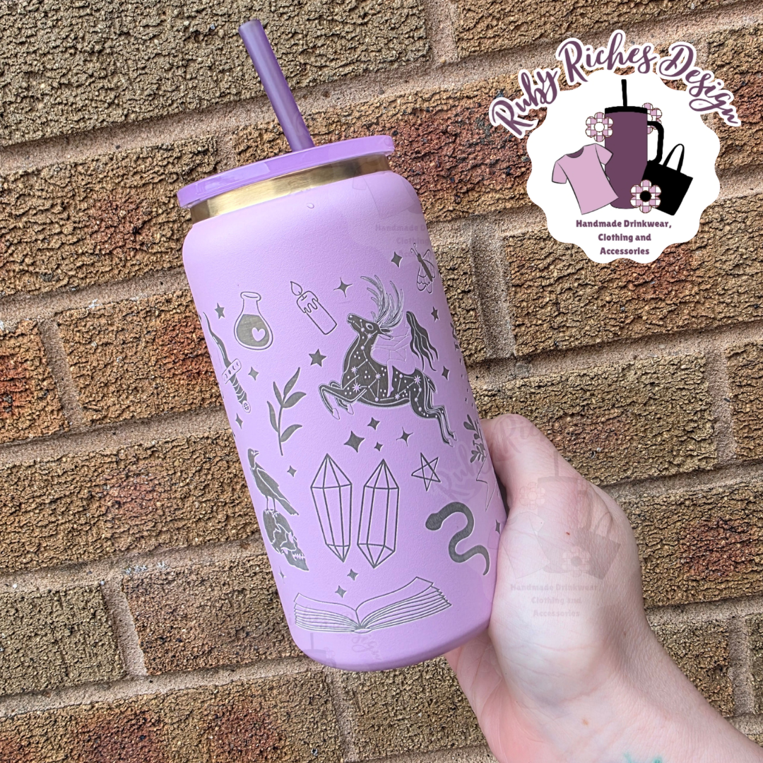 In My Fantasy Era 16oz Gold Plated Engraved Tumbler