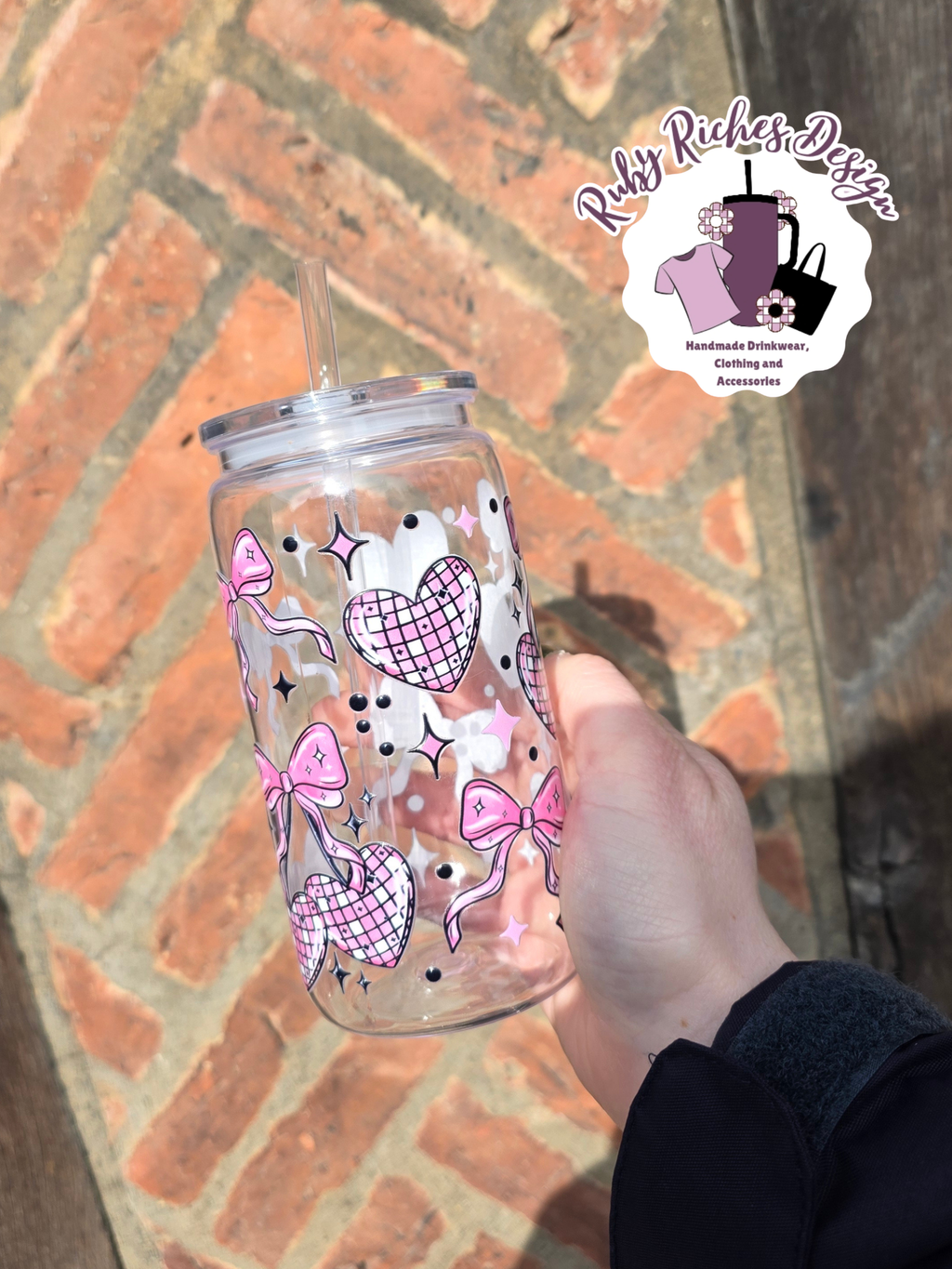 Disco Cherry 16oz Plastic Tumbler