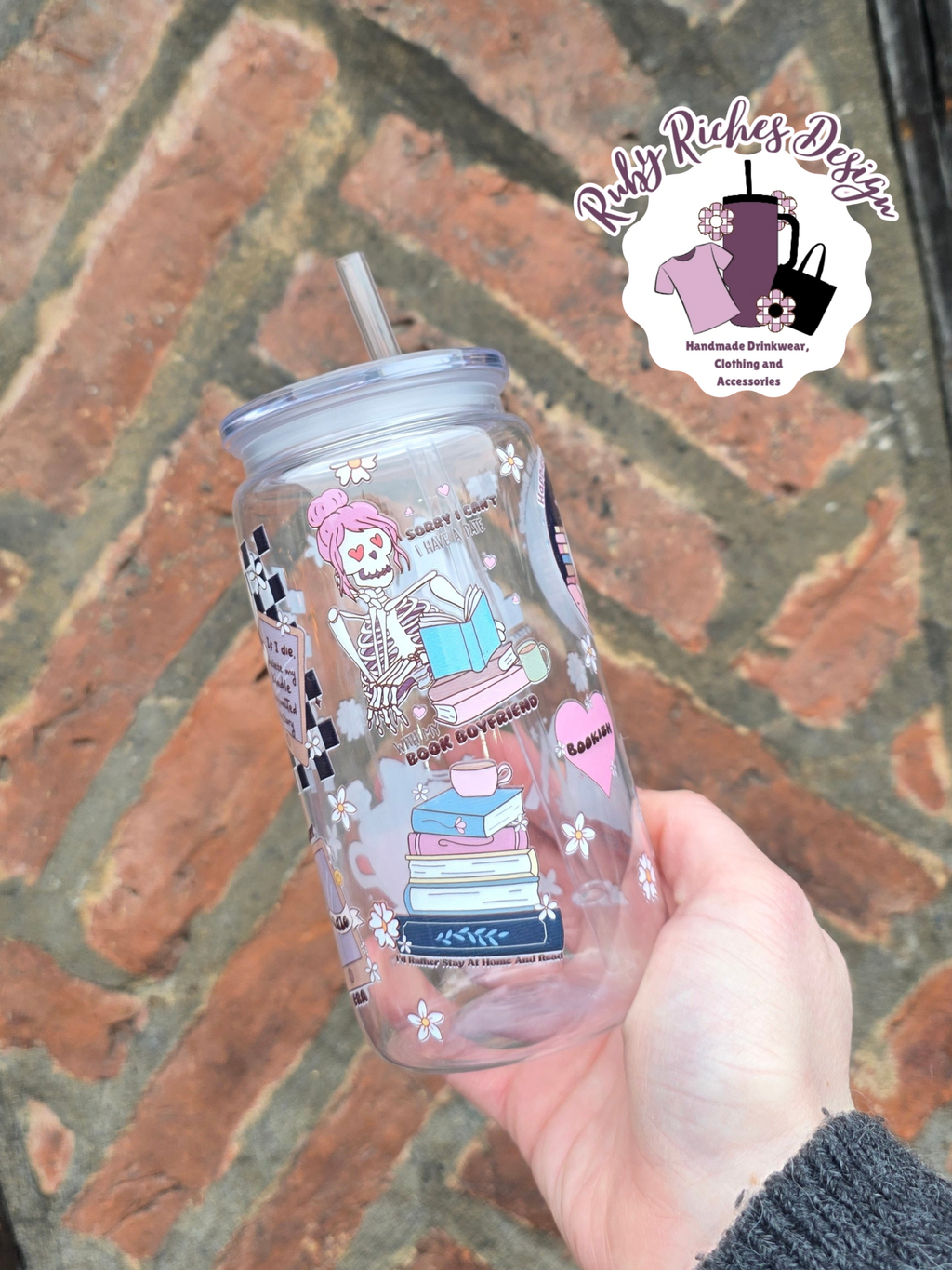 Kindle Bookish Plastic Tumbler