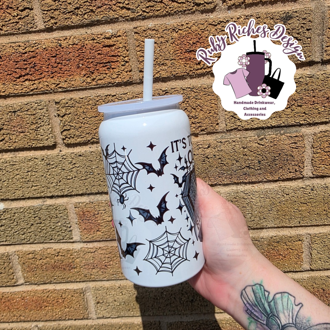 Its Too Peopoley outside 16oz Double Wall Insulated Metal Tumbler with vaccum lid