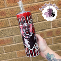Eat Your Heart Out, Art The Clown 20oz Double Wall Insulated Metal Tumbler