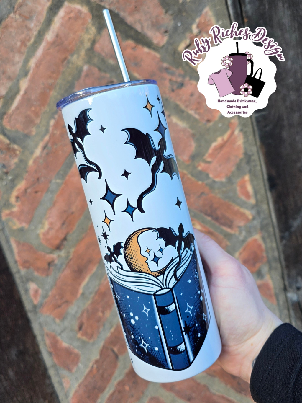 Dragon Book Theme 20oz Metal Tumbler