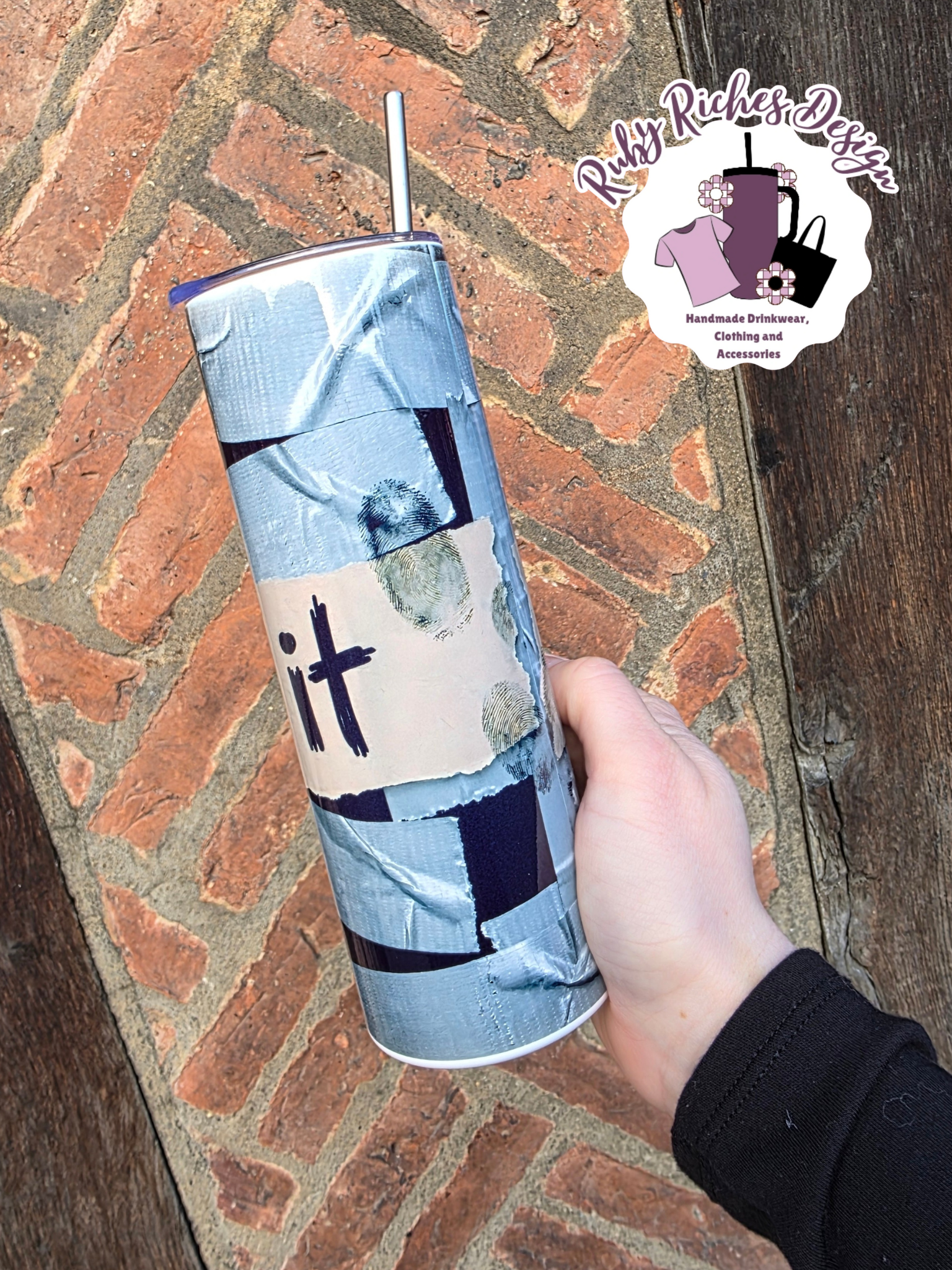 Fixed It 20oz Double Wall Insulated Metal Tumbler