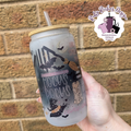 Witchy Style 16oz Frosted Glass Tumbler