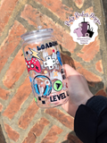 Gamer 16oz Plastic Tumbler
