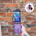 Gamer Flip Lid Double Wall Insulated Metal Bottle