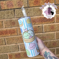 Squishy Dumpling Theme 20oz Double Wall Insulated Metal Tumbler