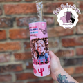 Dolly Theme 20oz Double Wall Insulated Metal Tumbler