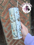 Honey Tea Bee 20oz Double Wall Insualted Metal Tumbler