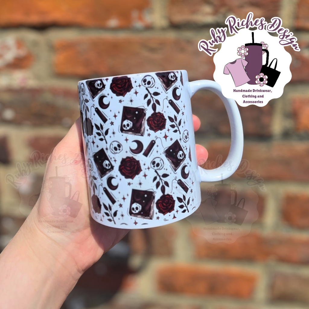 Dark romance theme cermaic mug