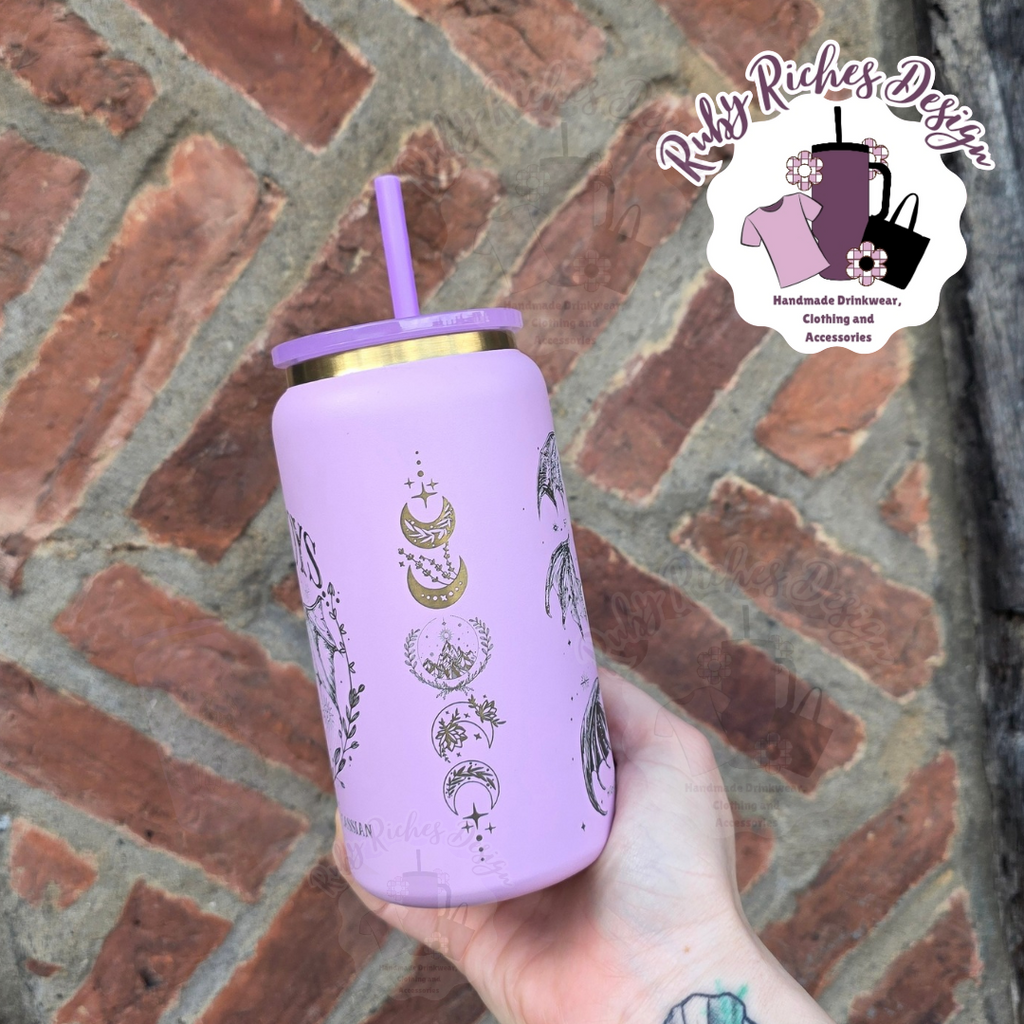 The Bat Boys Gold Plated Engraved Metal Tumbler