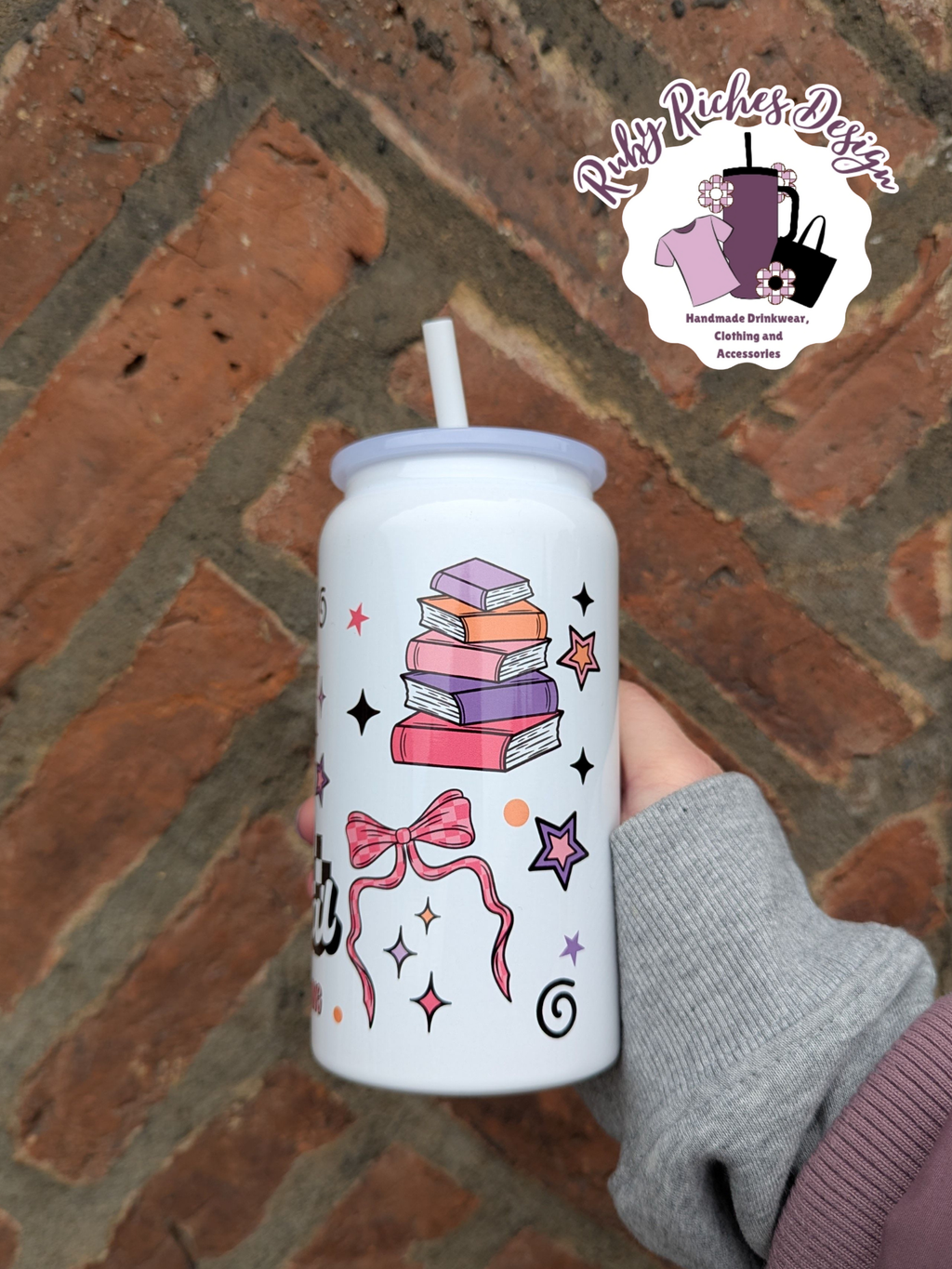 Antisocial And Rather Be Reading 16oz Double Wall Insulated Metal Tumbler