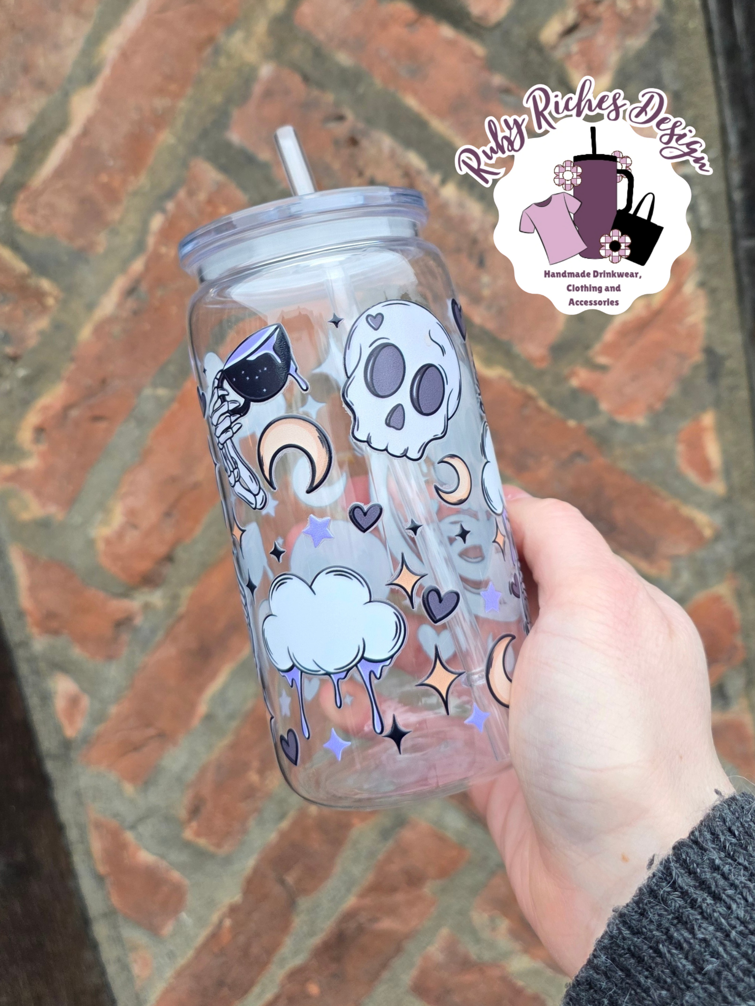 Over Thinker Plastic Tumbler