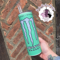 Green Monster 20oz Double Wall Insulated Metal Tumbler