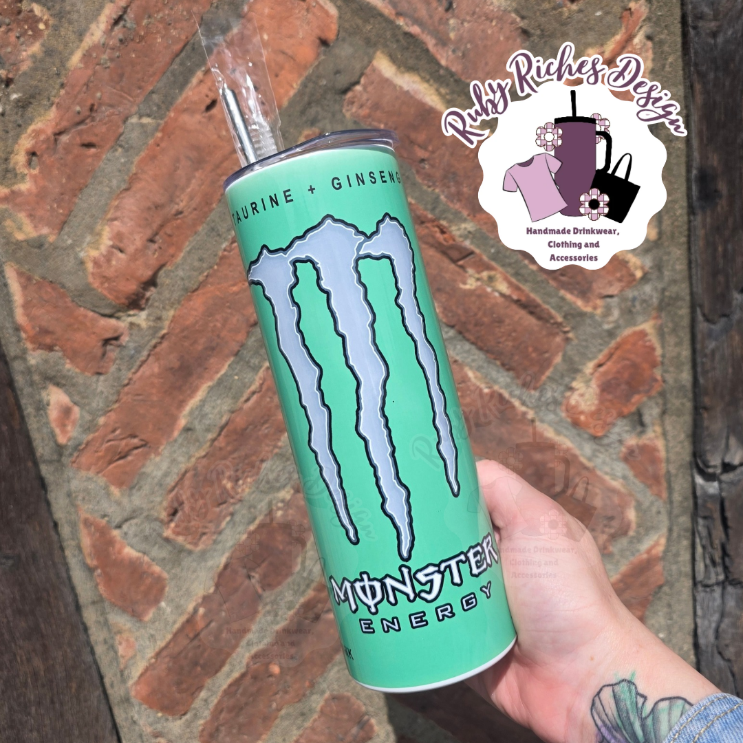 Green Monster 20oz Double Wall Insulated Metal Tumbler