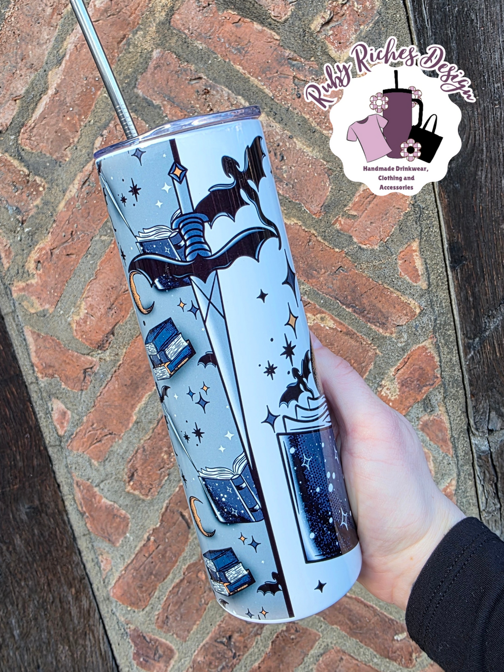 Dragon Book Theme 20oz Metal Tumbler