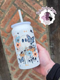 Spring Ghostie 16oz Double Wall Insulated Metal Tumbler