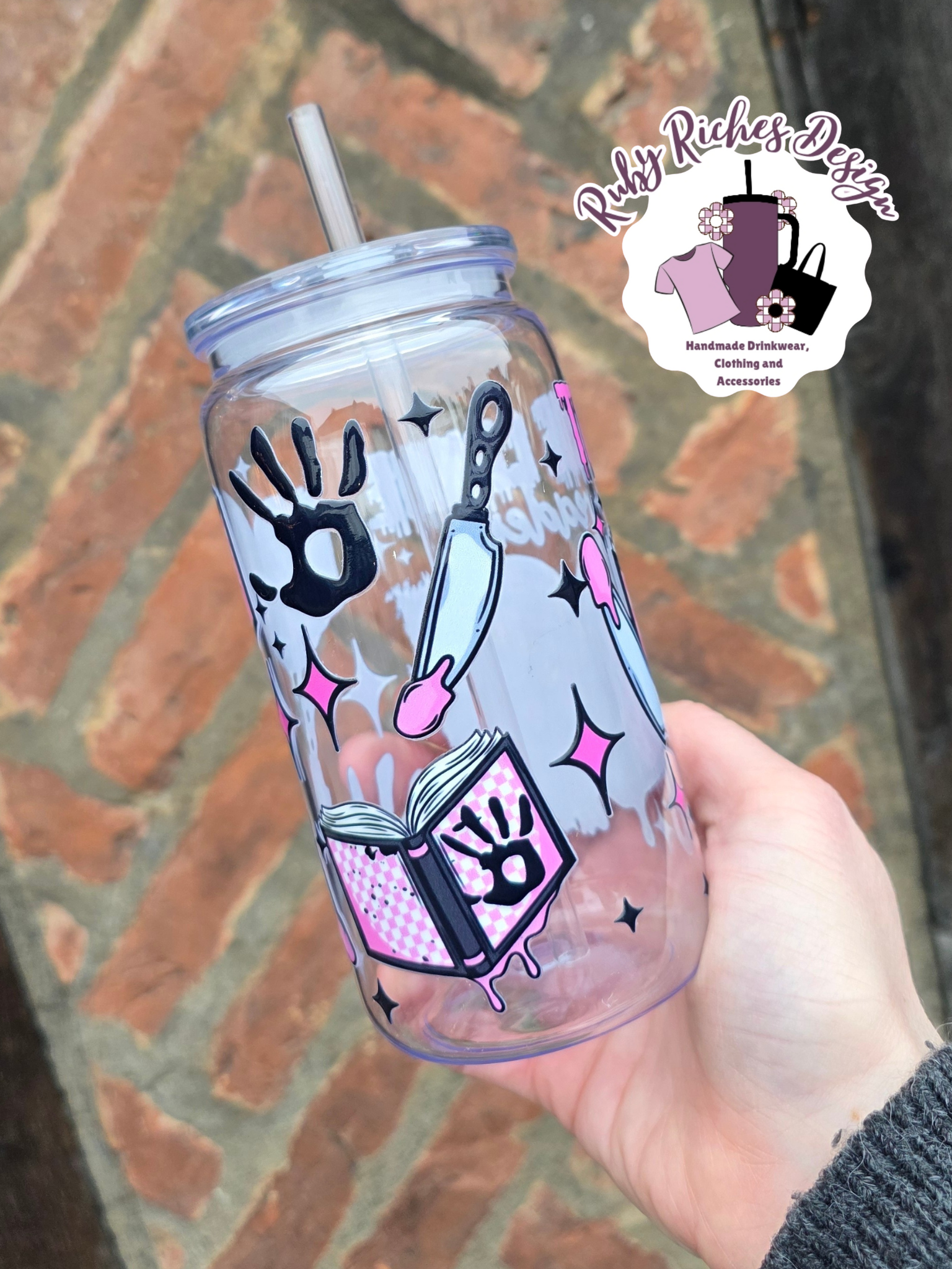True Crime Plastic Tumbler