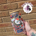 Dark Romance Theme Glass Tumbler