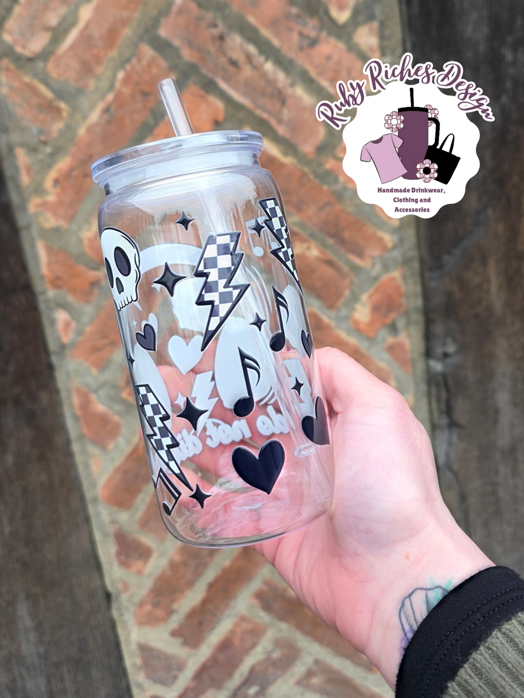 Do Not Disturb Headphones Theme Plastic Tumbler