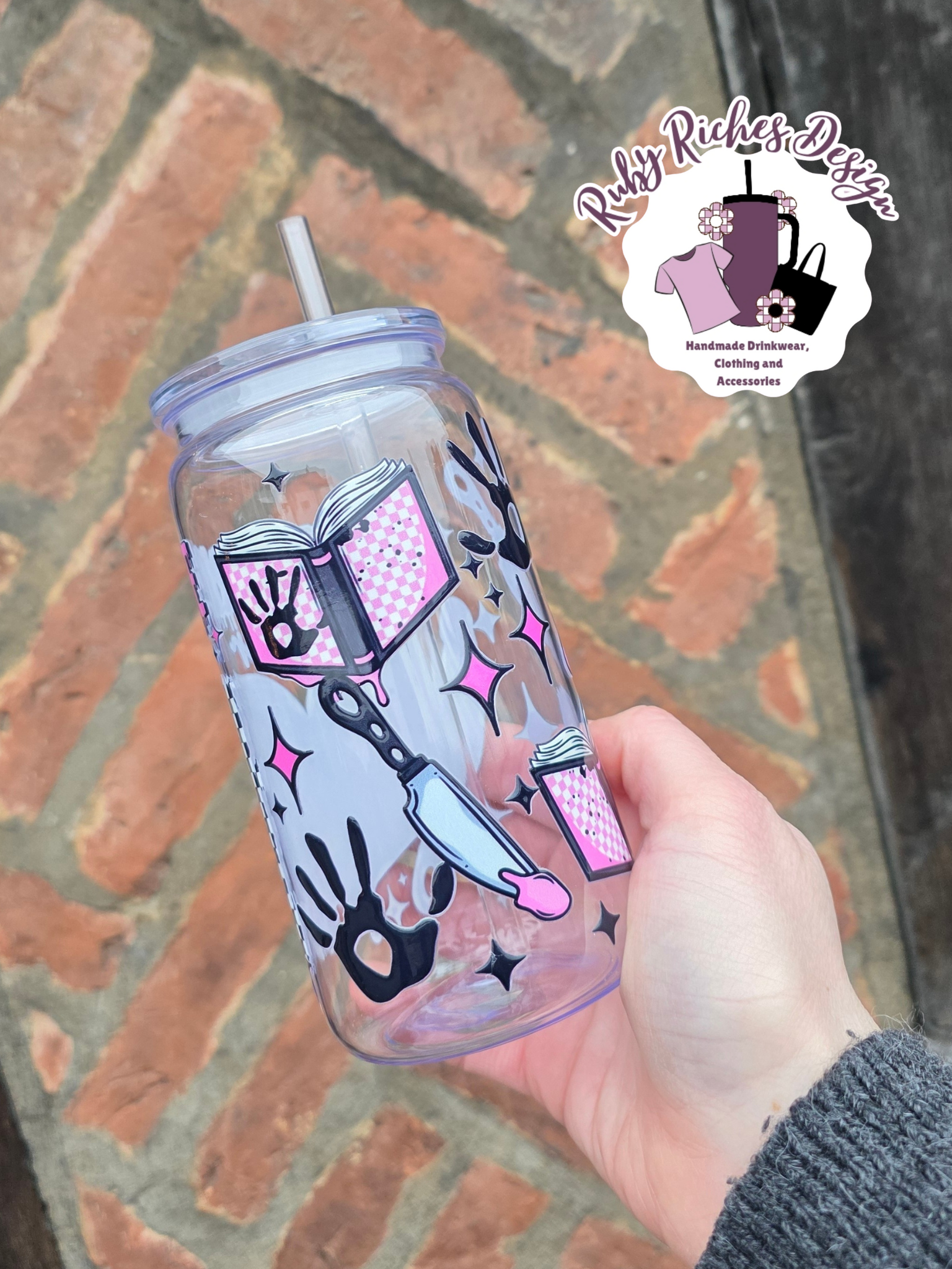 True Crime Plastic Tumbler