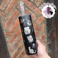 Witchy Theme Engraved 20oz Double Wall Insulated Metal Tumbler