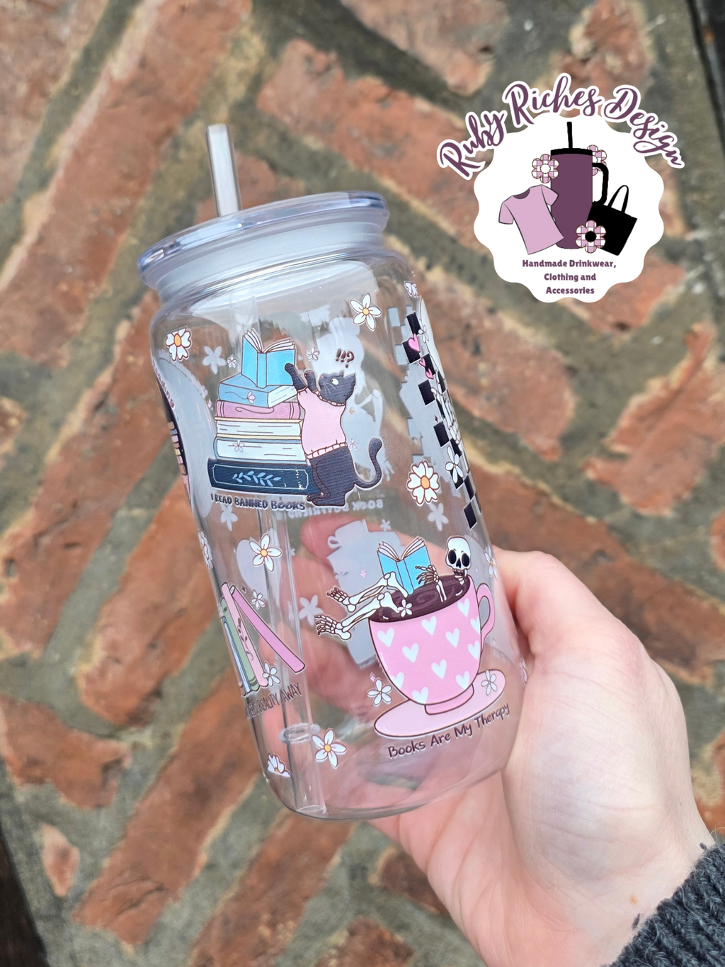 Kindle Bookish Plastic Tumbler