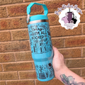 Sorry Im All Booked Up 30oz Flip Lid Shimmer Tumbler With Double Wall Insulation