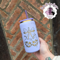 Cherry Skulls 16oz Gold Plated Engraved Metal Tumbler