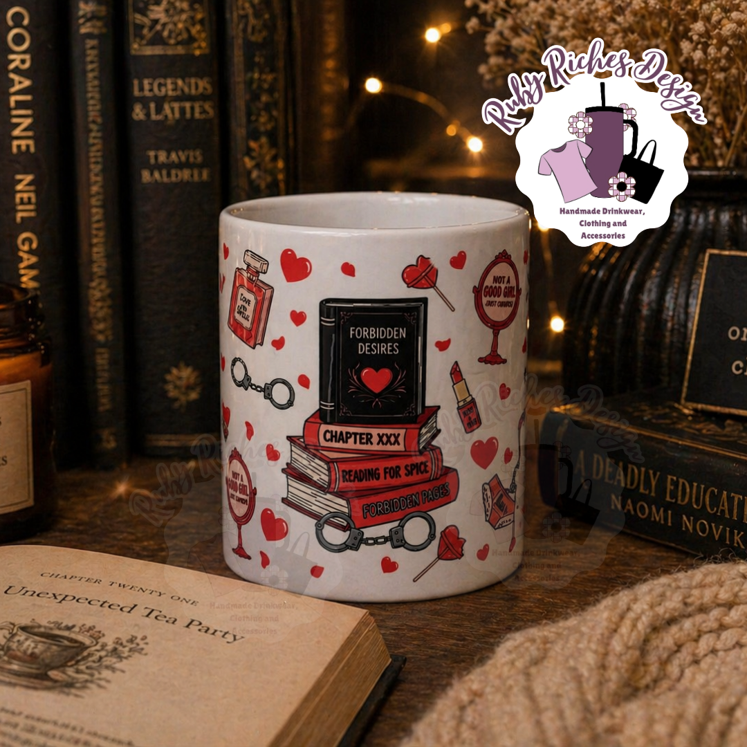 Smutty Book Theme Mug